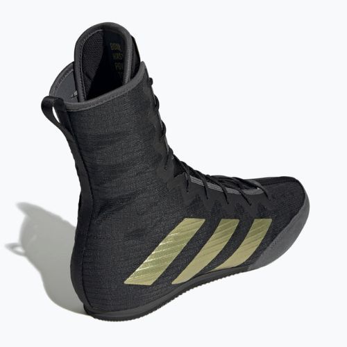 Încălțăminte de box adidas Box Hog 4 negru-galbenă GZ6116