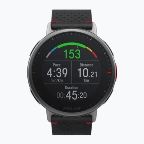 Ceas Polar negru-roșu Vantage V2 Shift