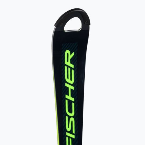 Schiuri de coborâre pentru copii Fischer RC4 Worldcup Sl Jr. M/O-Plate + RC4 Z9 GW AC negre A11022 T80020
