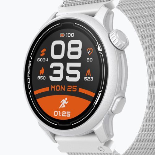 Ceas COROS PACE 2 Premium GPS Nylon Band alb WPACE2.N