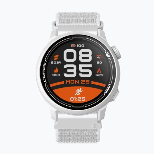 Ceas COROS PACE 2 Premium GPS Nylon Band alb WPACE2.N