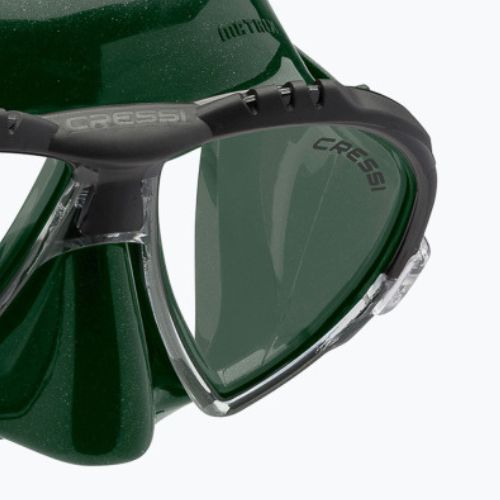 Mască de scufundări Cressi Matrix verde DS309850