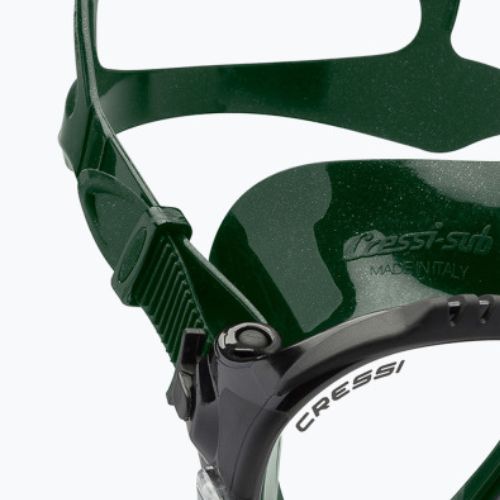 Mască de scufundări Cressi Matrix verde DS309850