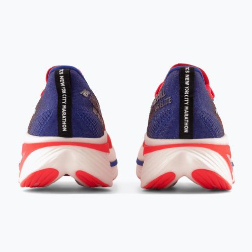 Încălțăminte de alergat pentru bărbați New Balance TCS New York City Marathon FuelCell SC Elite V3 roșie NBMRCELNY3