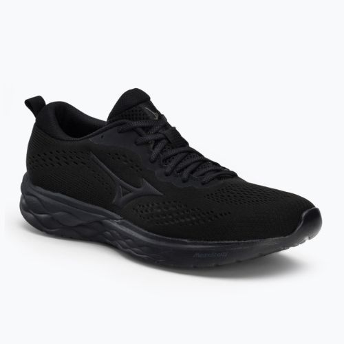 Încălțăminte de alergat pentru bărbați Mizuno Wave Revolt neagră J1GC211411