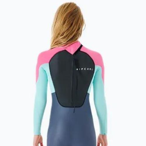 Costum de înot pentru copii Rip Curl Groms Omega 3/2GB B/Zip 20 roz-albastru 118BFS