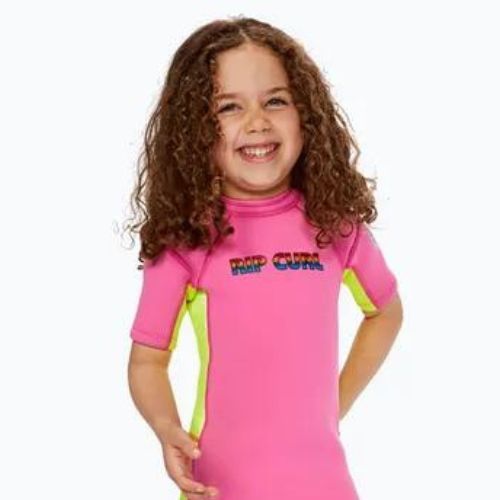 Costum de înot pentru copii Rip Curl Groms Omega B/Zip Spring 20 roz 115BSP