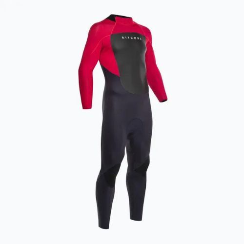 Costum de înot pentru bărbați Rip Curl Omega 4/3 mm GB B/Zip 70 gri-albastru 112MFS