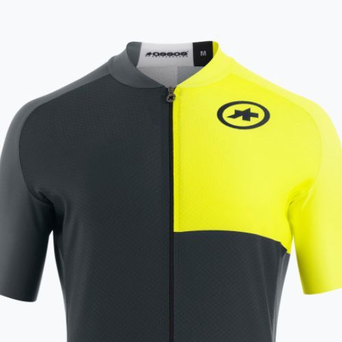 Tricou de ciclism pentru bărbați ASSOS Mille GT C2 EVO galbe 11.20.346.3F