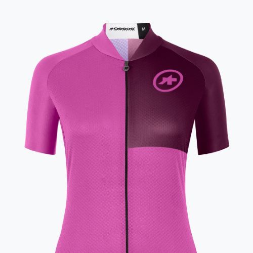 Tricou de ciclism pentru femei ASSOS Uma GT C2 EVO roz 12.20.350.4O