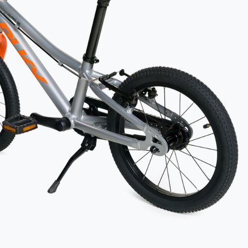Bicicletă PUKY LS Pro 16 argintiu-portocalie 4420