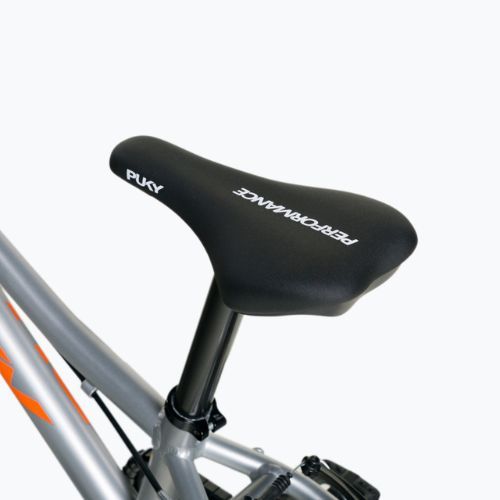 Bicicletă PUKY LS Pro 16 argintiu-portocalie 4420
