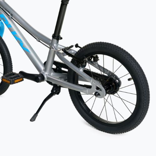 Bicicletă pentru copii PUKY LS Pro 18 argintie-albastră