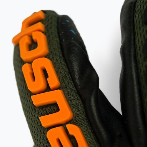Mănuși de portar Reusch Attrakt Freegel Fusion Ortho-Tec Goaliator verzi 5370090-5555