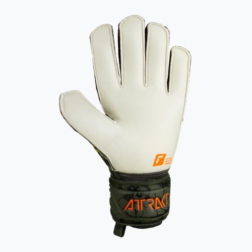 Mănuși de portar Reusch Attrakt Solid verzi 5370016-5556