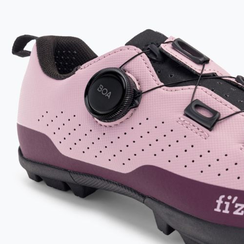 Pantofi de ciclism MTB pentru femei Fizik Terra Atlas roz TEX5BPR1K3710