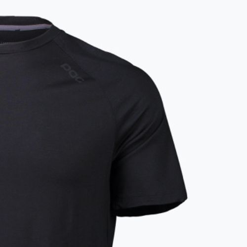 Tricoul de ciclism pentru bărbați POC Light Merino uranium black