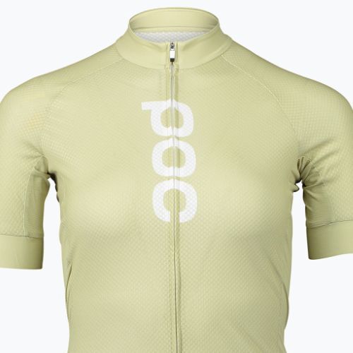 Tricoul de ciclism pentru femei POC Essential Road Logo prehnite green/epidote green