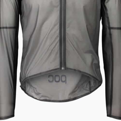 Jachetă de ciclism pentru bărbați POC The Supreme Rain sylvanite grey
