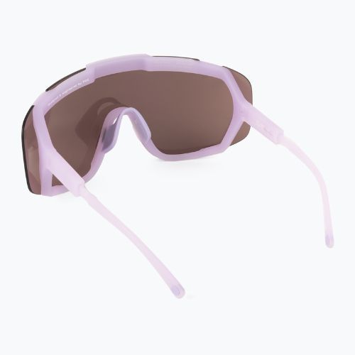 Ochelari de protecție pentru bicicletă POC Devour purple quartz translucent/clarity road silver
