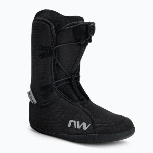 Încălțăminte de snowboard pentru femei Northwave Helix Spin negru-gri 70221401