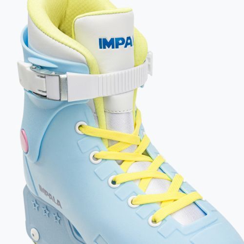 Role pentru femei IMPALA Lightspeed Inline Skate albastru-galbene IMPINLINE1