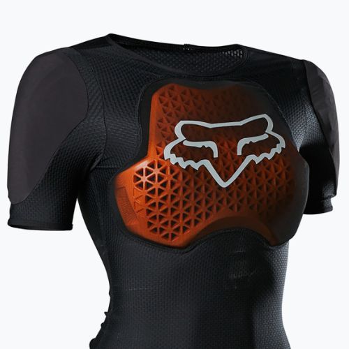 Tricou de ciclism cu apărători Fox Racing Baseframe Pro SS negru 28961_001
