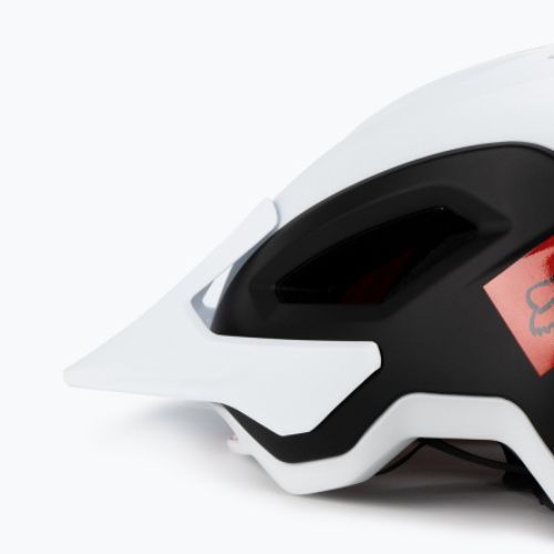 Cască de bicicletă Fox Racing Speedframe Pro Blocked negru-albă 29414_058