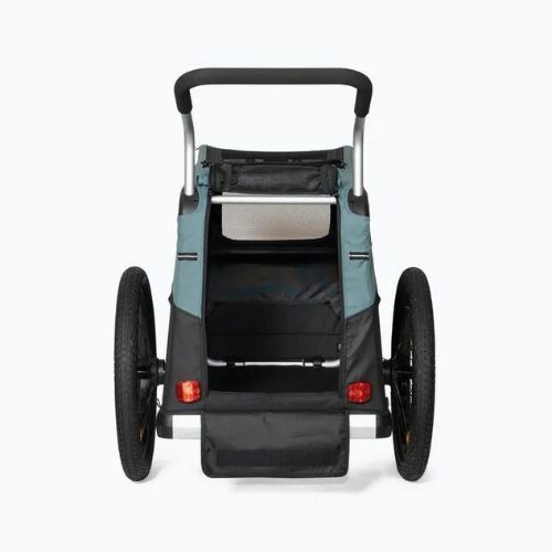 Burley Bark Ranger remorcă pentru biciclete pentru câini negru și albastru 947106