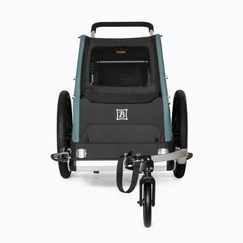 Burley Bark Ranger remorcă pentru biciclete pentru câini negru și albastru 947106