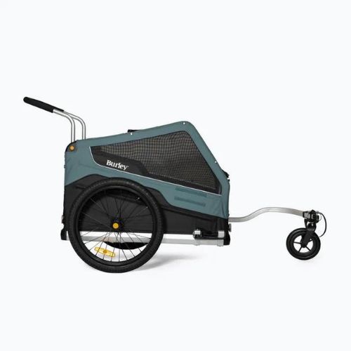 Burley Bark Ranger remorcă pentru biciclete pentru câini negru și albastru 947106
