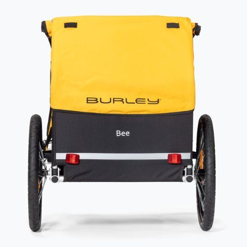 Burley Bee Remorcă dublă pentru biciclete negru și galben 946212