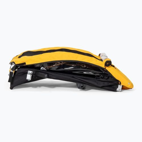Burley Bee Remorcă dublă pentru biciclete negru și galben 946212