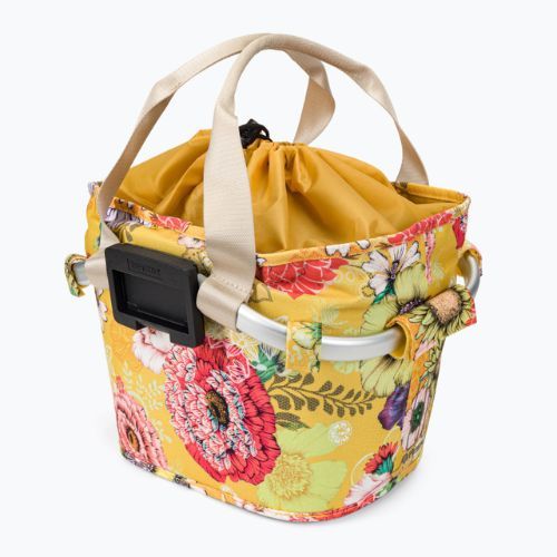 Geantă de bicicletă pentru ghidon Basil Bloom Field Carry All Basket galbenă B-11290