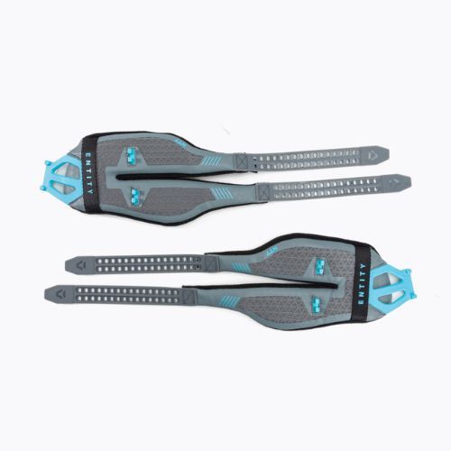 Paduri și strapuri de kiteboard DUOTONE Entity Ergo gri-albastre 44220-3311