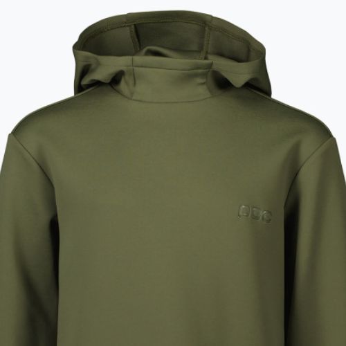 Pulover de ciclism pentru copii POC Essential MTB Hoodie epidote green