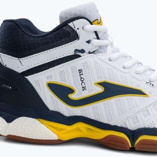 Încălțăminte de volei pentru bărbați Joma V.Block 2202 alb-movă VBLOKW2202