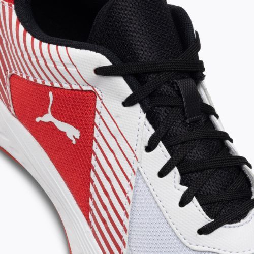 Încălțăminte de volei PUMA Varion alb-roșie 10647207