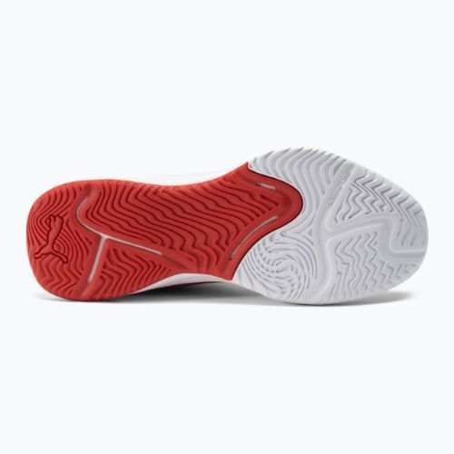 Încălțăminte de volei PUMA Varion alb-roșie 10647207