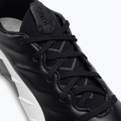 PUMA King Platinum 21 FG/AG ghete de fotbal pentru bărbați negru și alb 106478 01