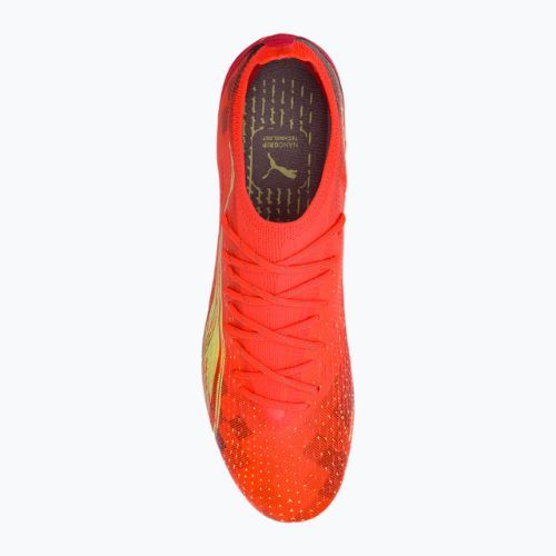 PUMA Ultra Ultimate MXSG ghete de fotbal pentru bărbați portocaliu 106895 03