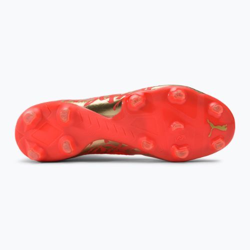 Ghete de fotbal pentru bărbați PUMA Future Z 3.4 Neymar Jr. FG/AG Orange/Gold 107106 01