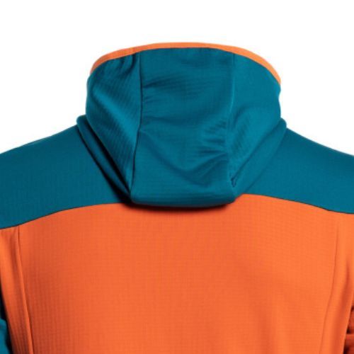 Tricou de trekking pentru bărbați CMP portocaliu și albastru 33G6597/C550