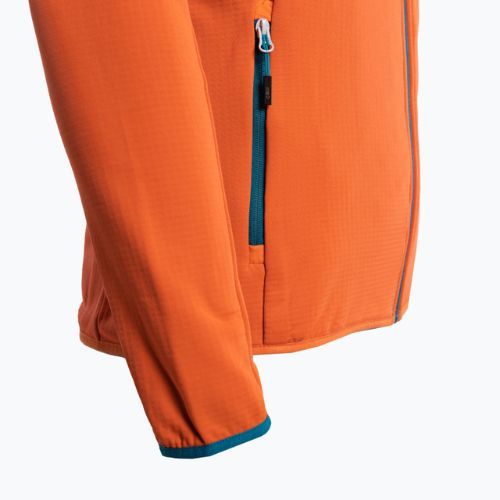 Tricou de trekking pentru bărbați CMP portocaliu și albastru 33G6597/C550