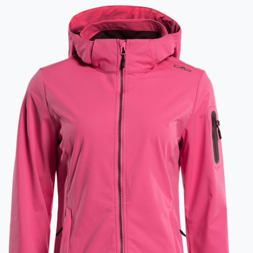 Jachetă softshell pentru femei CMP roz 39A5016/B351