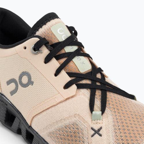 Pantofi de alergare pentru femei On Cloud X 3 bej 6098694