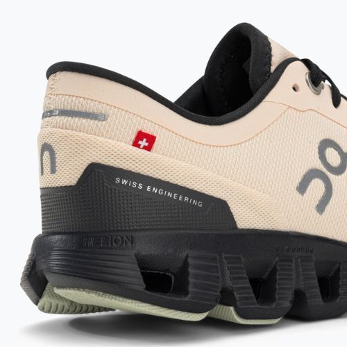 Pantofi de alergare pentru femei On Cloud X 3 bej 6098694