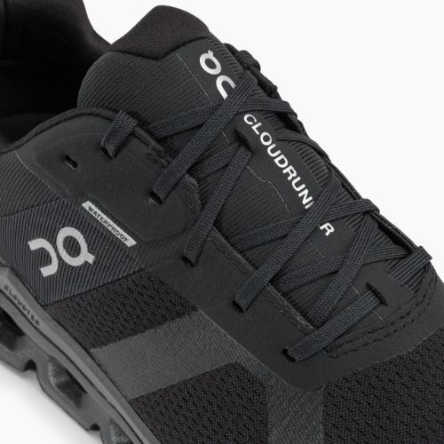 Bărbați On Cloudrunner Waterproof pantofi de alergare negru 5298639