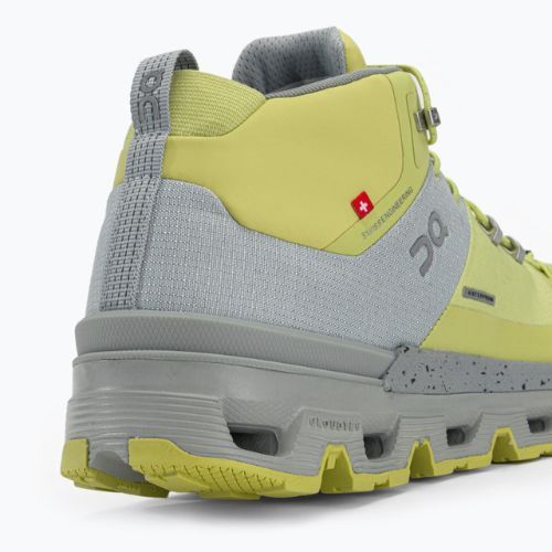 Pantofi de trekking pentru femei On Cloudtrax Waterproof galben 3WD10881099