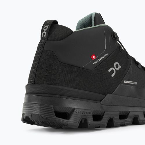 Pantofi de trekking pentru bărbați On Cloudtrax Waterproof negru 3MD10870553